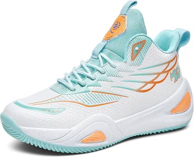 Tênis de basquete neutro unissex cano alto antiderrapante luz noturna tênis de corrida resistente ao desgaste calçados esportivos