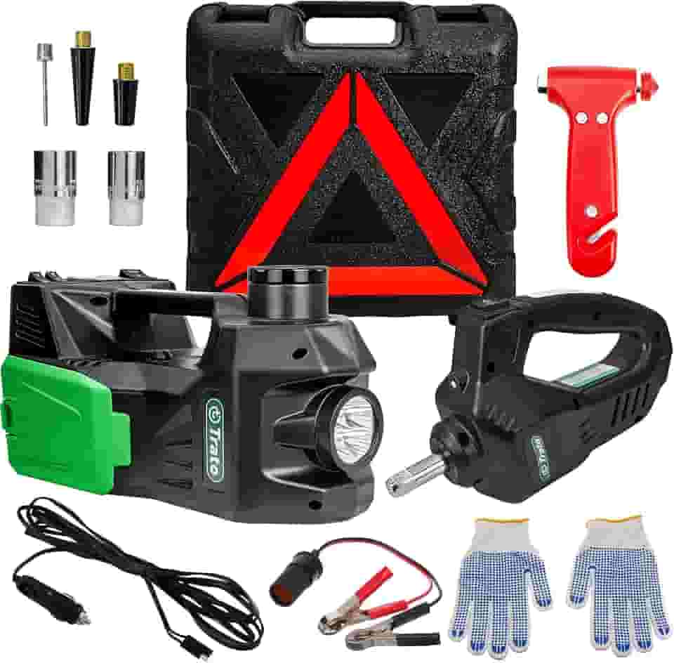 Macaco Elétrico Impacto Hidráulico TMAC5 Kit 6 em 1-12v 5t