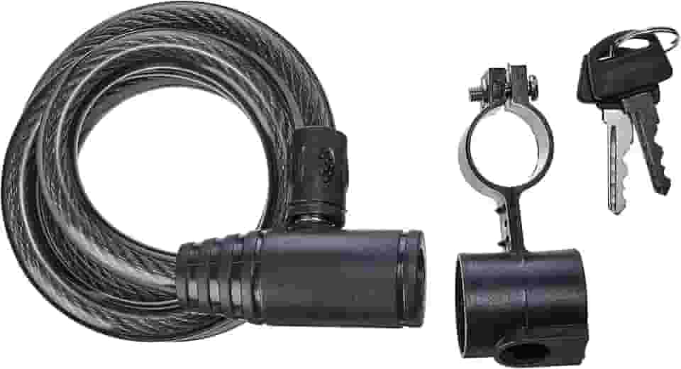 Cadeado com Chave para Bicicleta Cabo 12mm Atrio - BI081