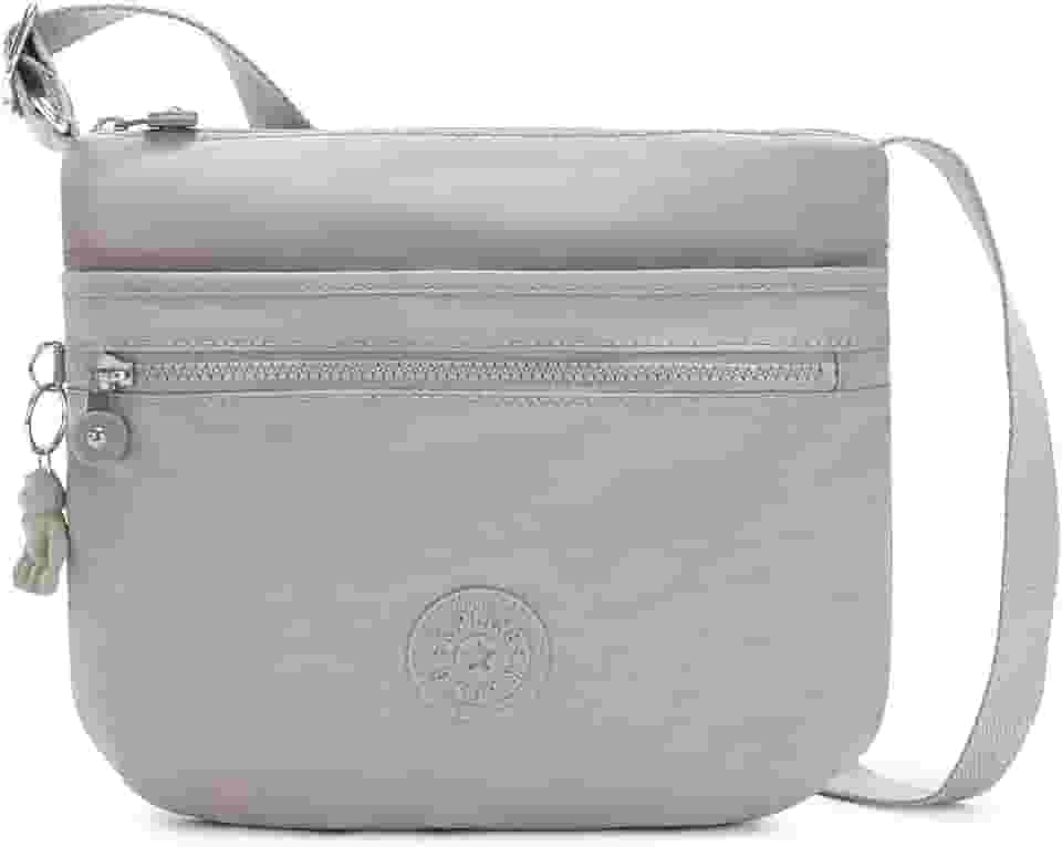 Kipling Alça transversal Arto feminina, alça de ombro ajustável, fecho de zíper
