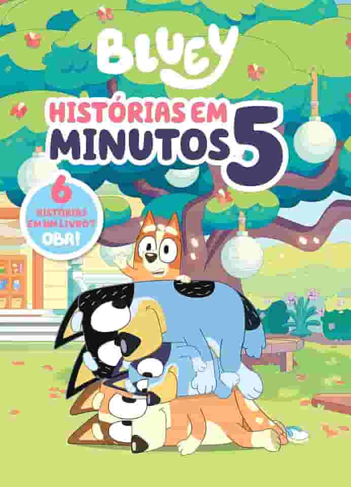 Bluey Histórias em 5 minutos - Capa Dura Almofadada