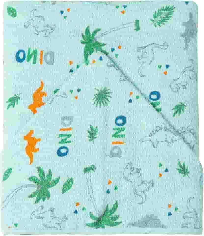 Papi Textil Toalha de Banho Felpuda Karinho Forrada com Capuz Estampado, Bosque