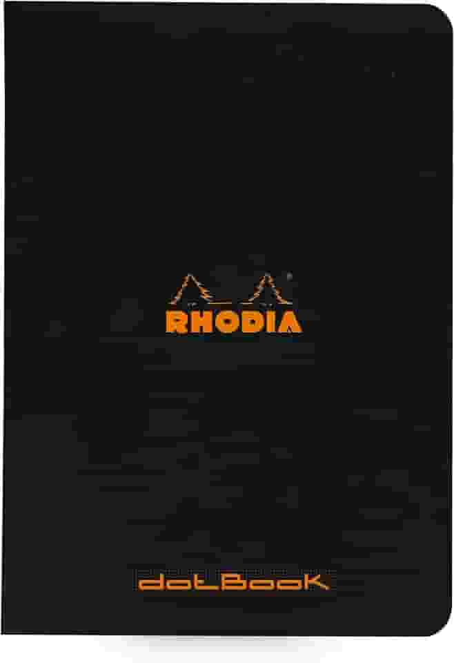 Caderno Rhodia Dotbook A5 Capa Preta Rhodia, Preto