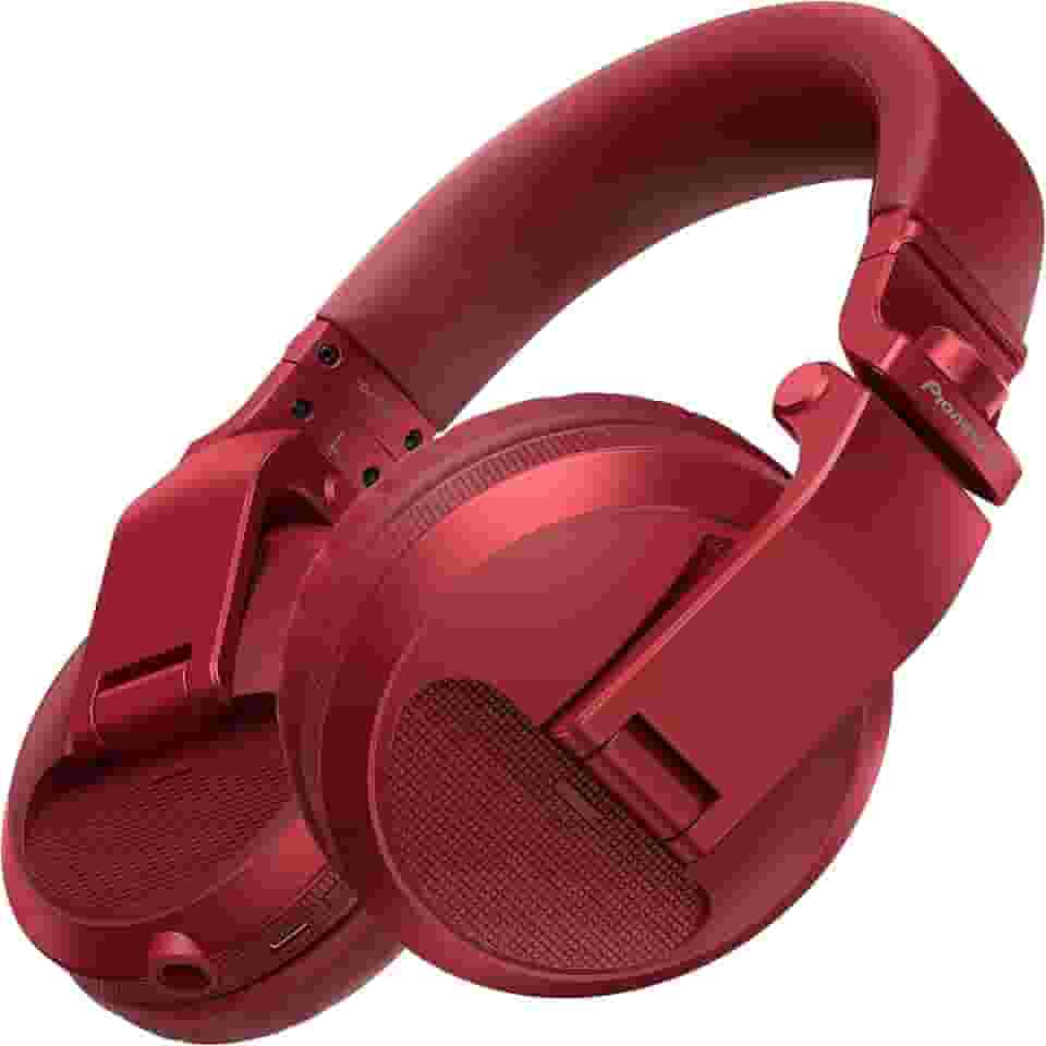 PIONEER DJ Fones de ouvido Bluetooth vermelho