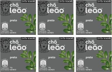 Chá Preto Leão - Combo (60 Sachês)