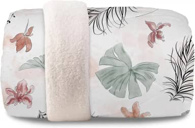 Edredon com Sherpa King Teka Diamante