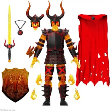 Super7 ULTIMATES! The Worst Black Falcon (Hellfire) - 7' The Worst Action Figure with Accessories Collectibles and Retro Toys