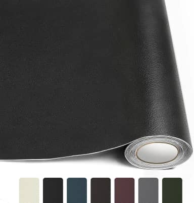 CHEIGHY Kit de reparo de couro para móveis – Poliuretano avançado, remendo de reparo de couro autoadesivo forte para sofá de 9 x 199 cm, fita de reparo de vinil para assento de carro, estofamento