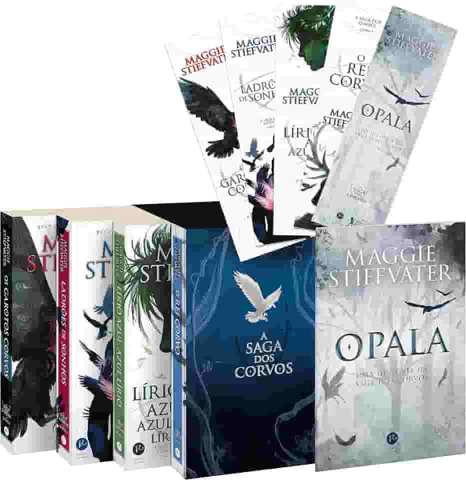 Box A Saga dos Corvos – acompanha marcadores e conto inédito