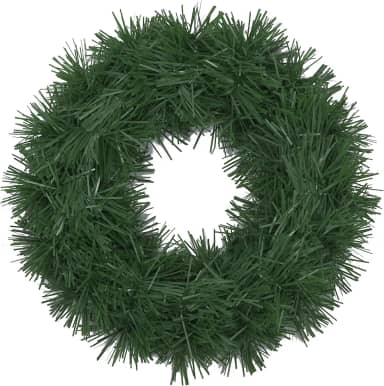 Guirlanda Tradicional Verde Natal - Diversos Tamanhos Enfeite Natalino (45 CM)