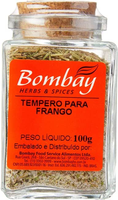 Tempero Para Frango Bombay 100G