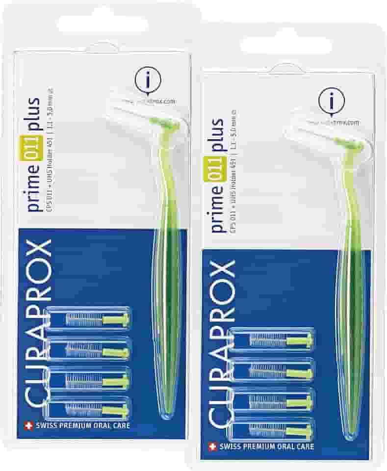 CURAPROX CPS Prime 11 Plus, 1 pacote com 5 escovas interdentais, Manual, Adulto