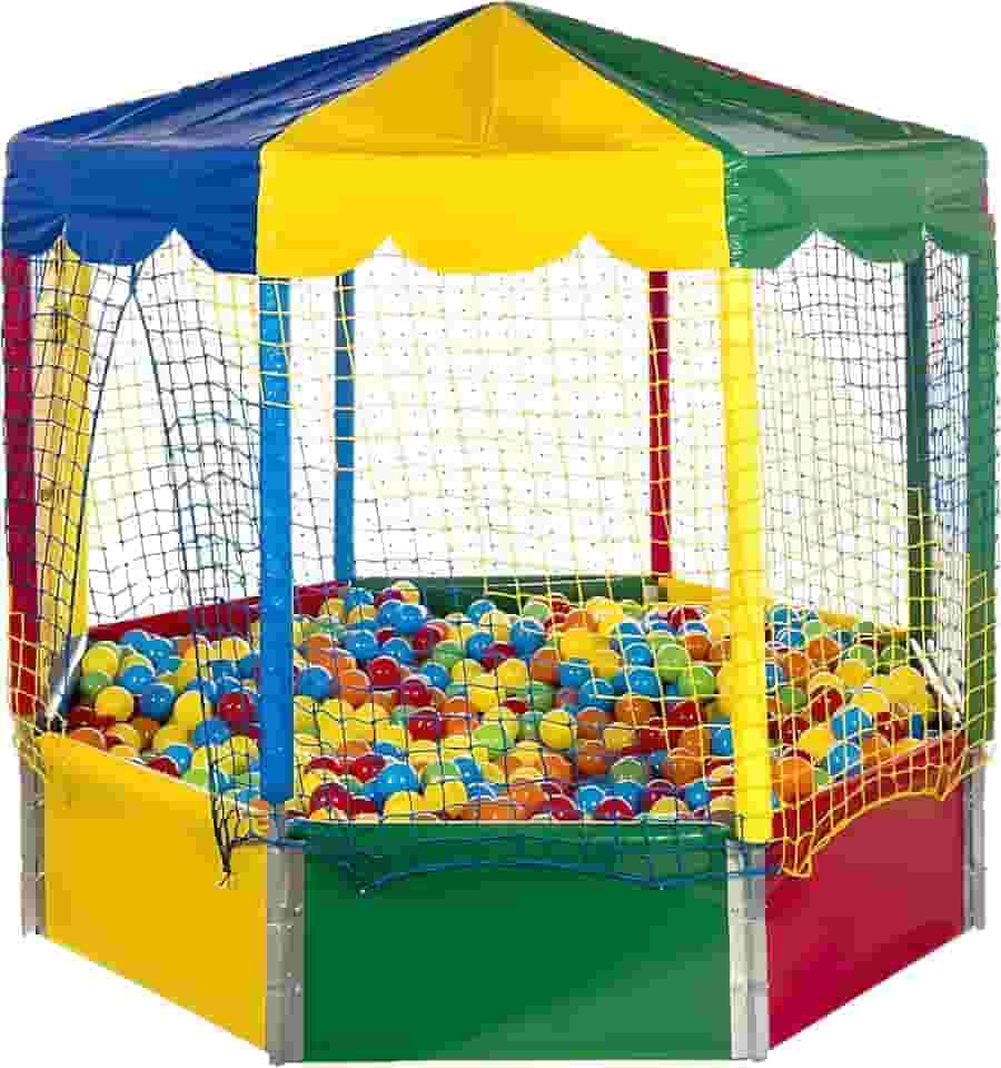 Genérico Piscina de Bolinhas Oitavada 2,00m Com 1000 Bolinhas Multicoloridas Premium