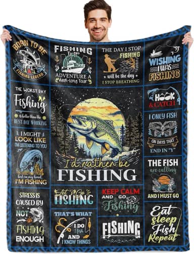 AICLIV Presentes de pesca para homens, presentes de pesca engraçados para meninos e mulheres, presentes exclusivos para pescadores, presentes para homens que amam pescar, presentes para amantes de