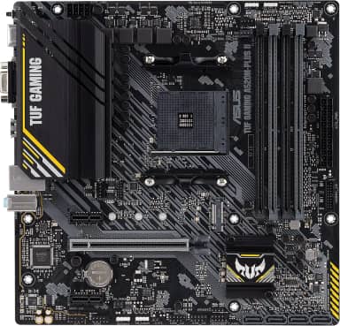Placa Mãe Asus TUF GAMING A520M-PLUS II (AM4/4xDDR4/HDMI/DisplayPort/D-Sub/M.2/USB 3.2)