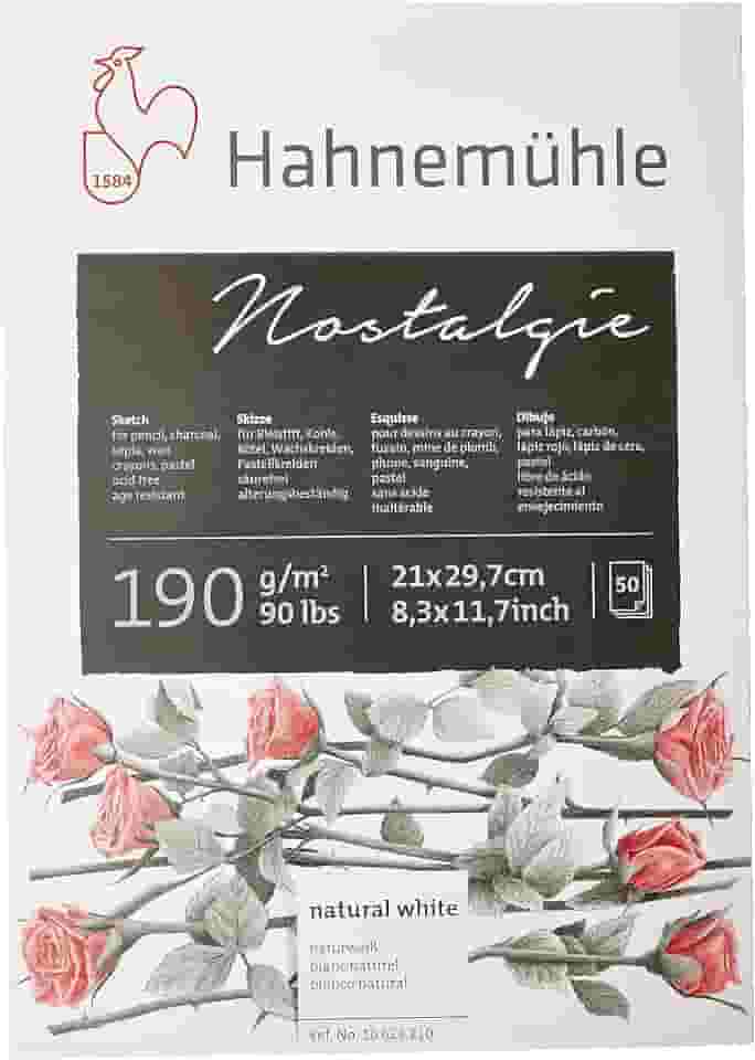 Desenho Nostalgie 190 g/m², A4, 50 fls